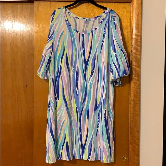 Lilly Pulitzer Dresses & Skirts - EUC Lily Pulitzer Puff Sleeve Dress
